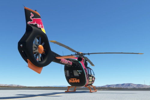 HPG Airbus H145 Livery "KTM MotoGP Civil/Luxury"
