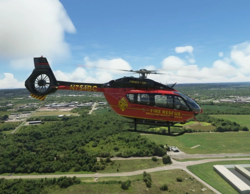 HPG H145 Broward County Fire Fighting Helicopter