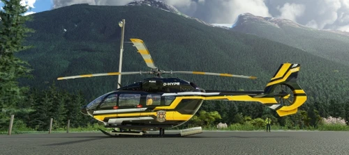 HPG H145 FICTIONAL FIREFIGHTING LIVERY