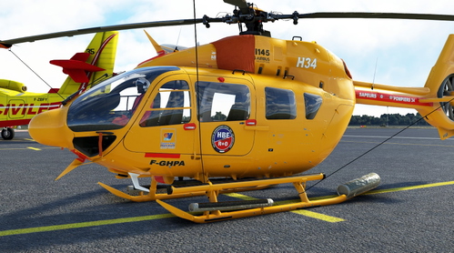 HPG H145 hbe sapeurs pompiers de l'hérault ( FIRE )
