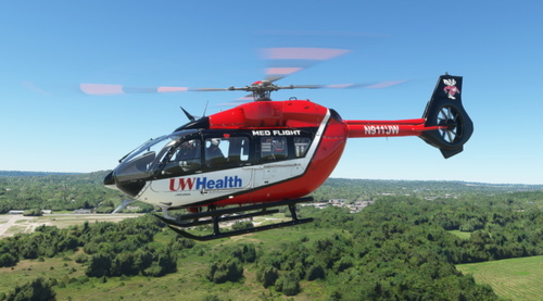 HPG H145 HEMS Action Pack UW Medflight Helicopter