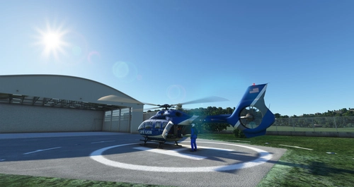 HPG H145 CIV + HEMS Life Lion Livery