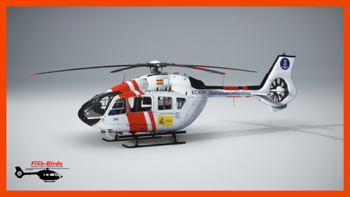 HPG H145 Action Pack Livery  - Salvamento Marítimo (Spain) - EMS Edition