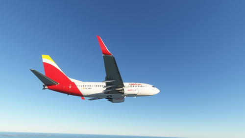 Iberia current livery for PMDG Boeing 737-700