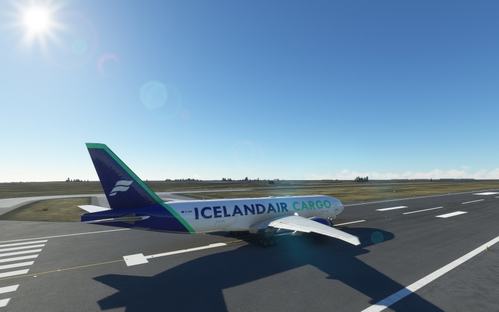 CS 777F Icelandair Cargo Green