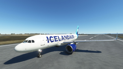 Icelandair New Livery | SKY BLUE | Airbus 320neo