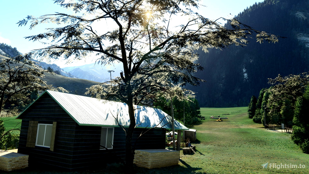 [Idaho Airstrip]Hettinger(South Fork) Ranch for Microsoft Flight