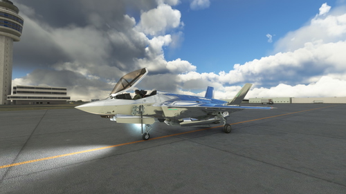 IndiaFoxtEcho F-35 Mirror livery with detail