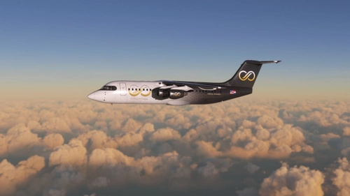 Infinity Airways VA Just Flight BAe 146-300 - 8K