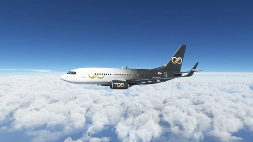 Infinity Airways VA PMDG Boeing 737-700 BBJ - 8K