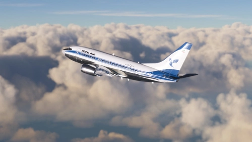 Iran Air (EP-IRG) Retro Style PMDG Boeing 737-600