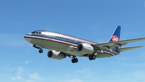 Yugoslav Airlines JAT Pmdg 737 - YU- ANW - RETRO 1988 - Livery 