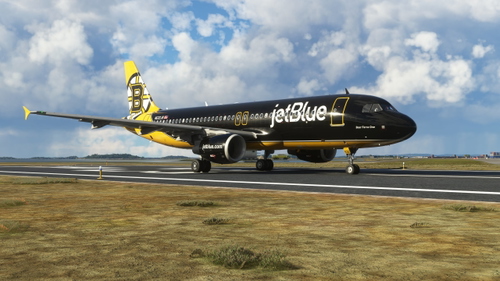 JetBlue "Boston Bruins" [8K] - Fenix A320