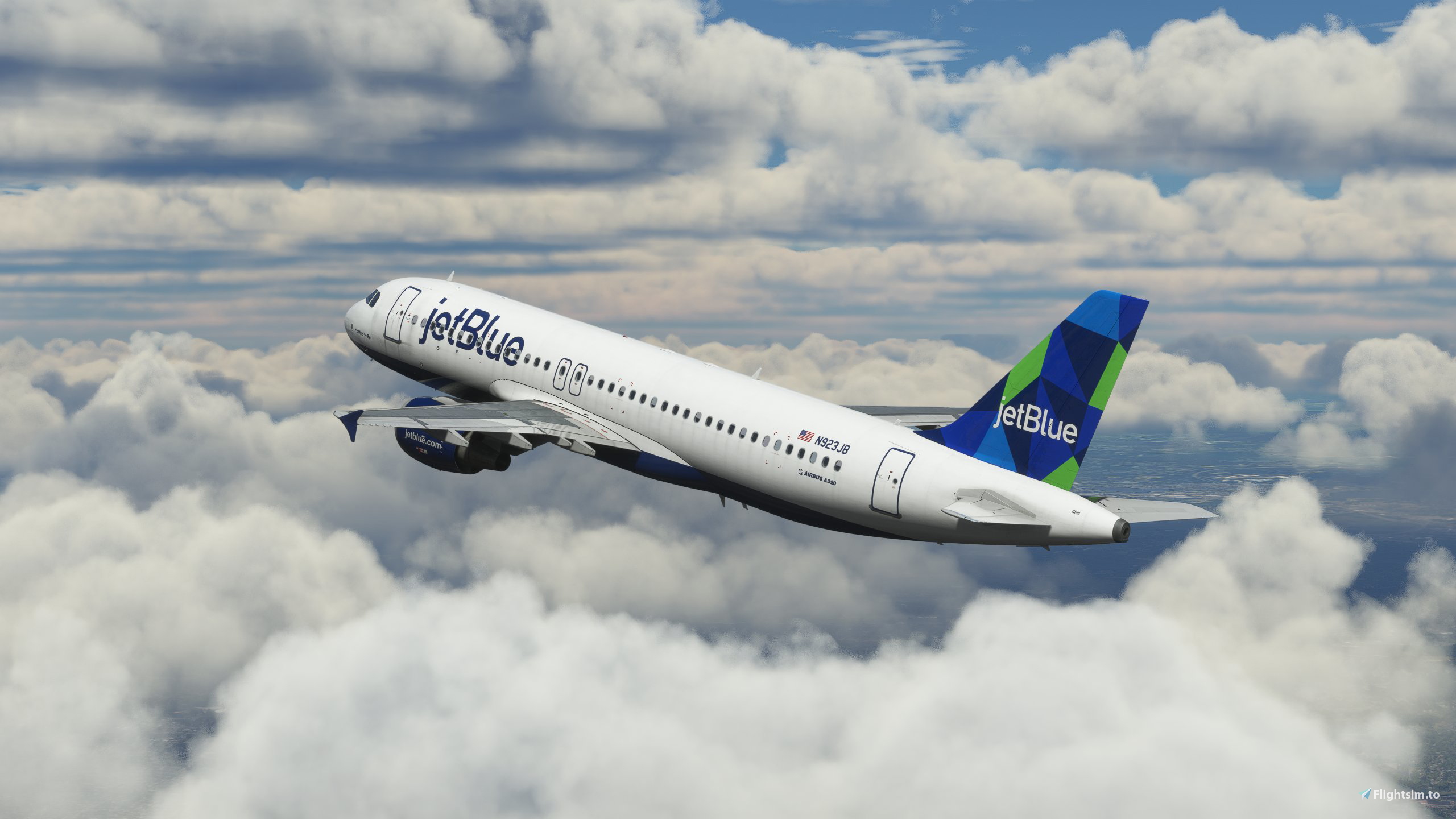 JetBlue "Prism" [4K] - Fenix A320 - Image 1