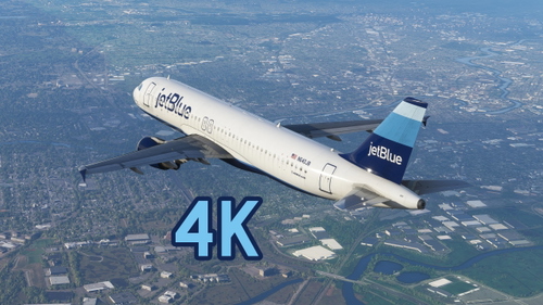 JetBlue "Stripes" [4K] - Fenix A320