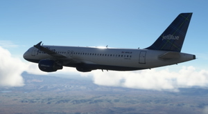 jetBlue "Tartan" N516JB (8K) - Fenix A320 thumbnail 3