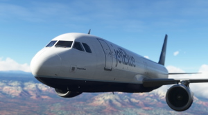jetBlue "Tartan" N516JB (8K) - Fenix A320 thumbnail 4