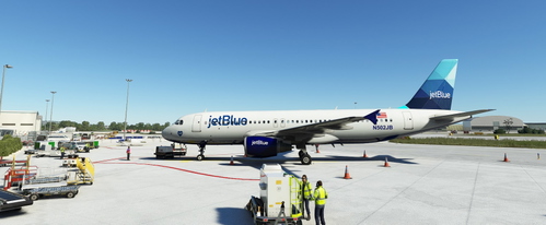 JetBlue "Mosaic"  fictional Tail  N502JB / The Beautiful Fenix A320