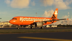 Fenix A320 IAE Jetstar 'Jaffa Jet' VH-VGF 8K & 4K with Interior thumbnail 3