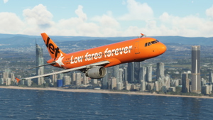 Fenix A320 IAE Jetstar 'Jaffa Jet' VH-VGF 8K & 4K with Interior thumbnail 6