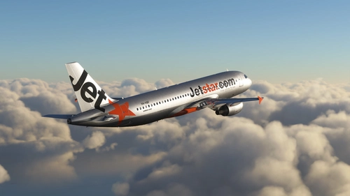 Fenix A320 IAE Jetstar 'Jetstar.com' VH-VQF 8K & 4K with Interior