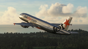 Fenix A320 IAE Jetstar 'Jetstar.com' VH-VQF 8K & 4K with Interior thumbnail 6