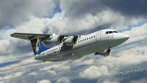 Just Flight BAe 146-200QC ZK-NZC