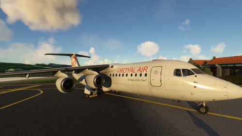 Just Flight BAe 146-300 - Royal Air Philippines