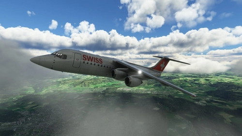 Just Flight BAe 146-300 Swiss Airlines | 4K | Discontinued