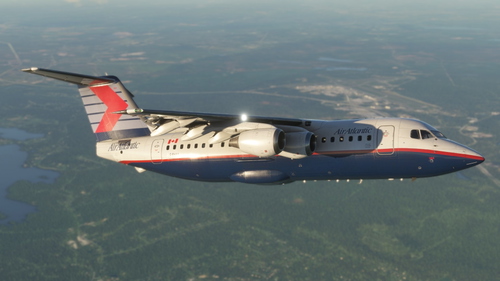 Just Flight British Aerospace BAe 146-200 Air Atlantic
