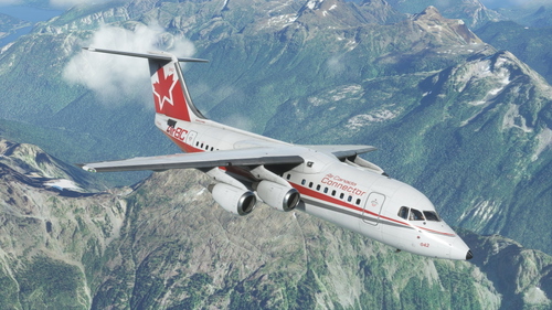 Just Flight British Aerospace BAe 146-200 Air BC