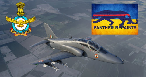 Just flight Hawk T1 Indian Air Force 