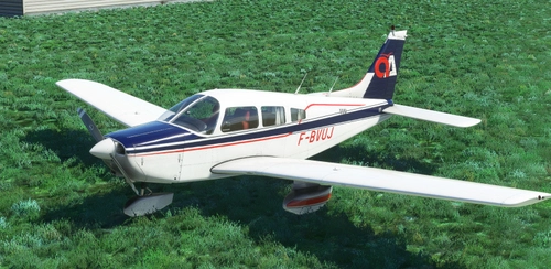 Just Flight Piper Warrior F-BVUJ Air Alsace