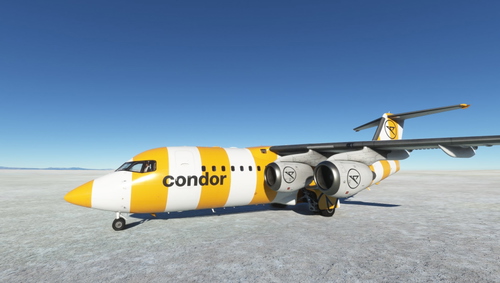 Justflight BAe-146-200 Condor