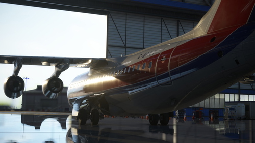 JustFlight BAe 146 Dan Air Livery Pack