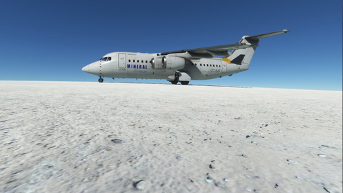 JustFlight BAE-146 Mineral Airways
