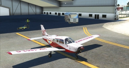 JustFlight PA 28 Warrior II / HK1863G PROTECNICA 