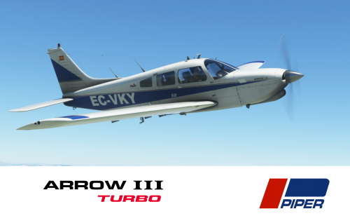 JustFlight PA28R  Turbo Arrow III EC-VKY V.2.0