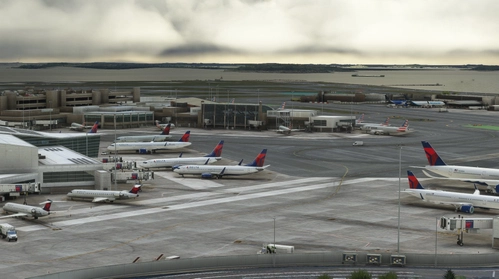 KBOS Static Aircraft