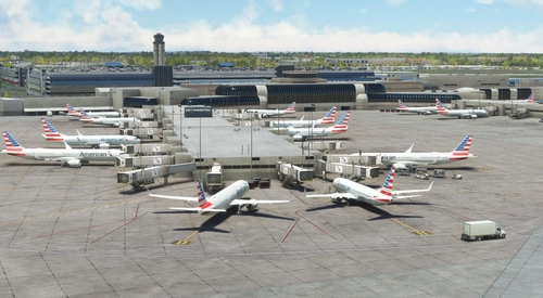 KCLT Static Aircraft