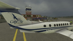 Asobo  & Black Square Analogue King Air Cape Air  & Cape Air Executive livery thumbnail 5