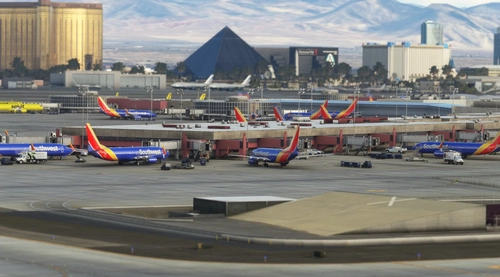 KLAS Static Aircraft