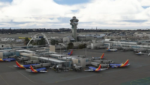 KLAX Static Aircraft