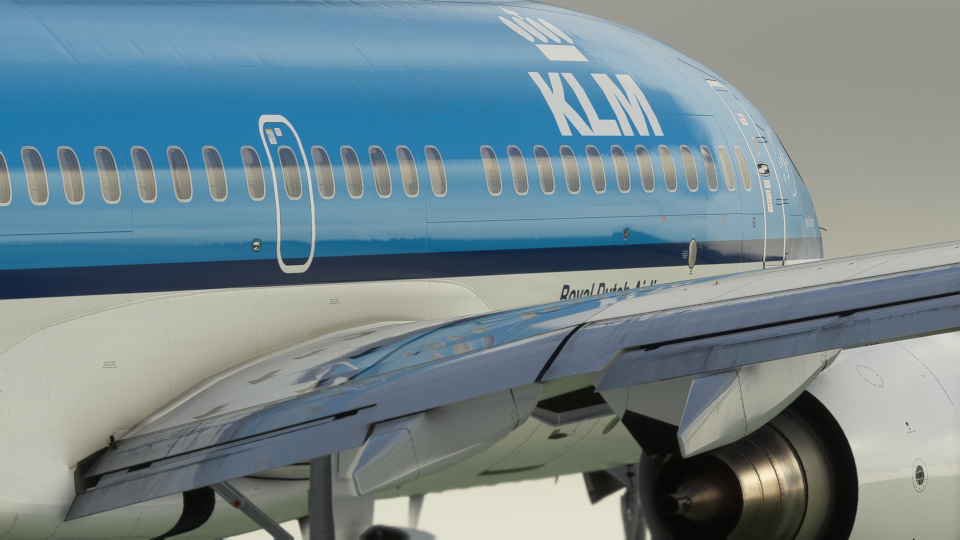KLM Royal Dutch Airlines [4K] PH-BGT (Hen Harrier / Blauwe Kiekendief) - PMDG 737-700 - Image 1
