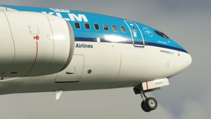 KLM Royal Dutch Airlines [4K] PH-BGT (Hen Harrier / Blauwe Kiekendief) - PMDG 737-700 thumbnail 3