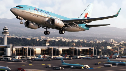 Korean Air Livery for PMDG Boeing 737-700