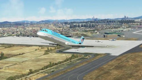 Korean Air MD-82 HL7203