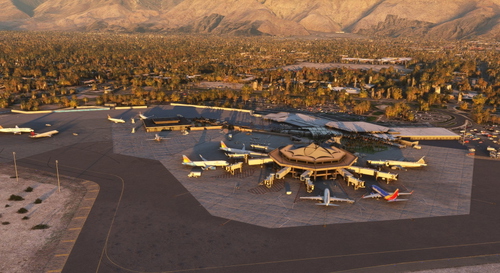 KPSP Static Aircraft