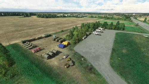 Krupets Highway Airstrip UKRU