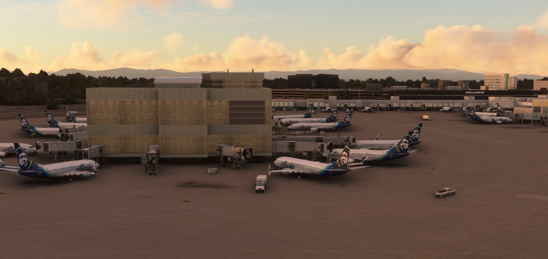 KSEA Static Aircraft - Image 1